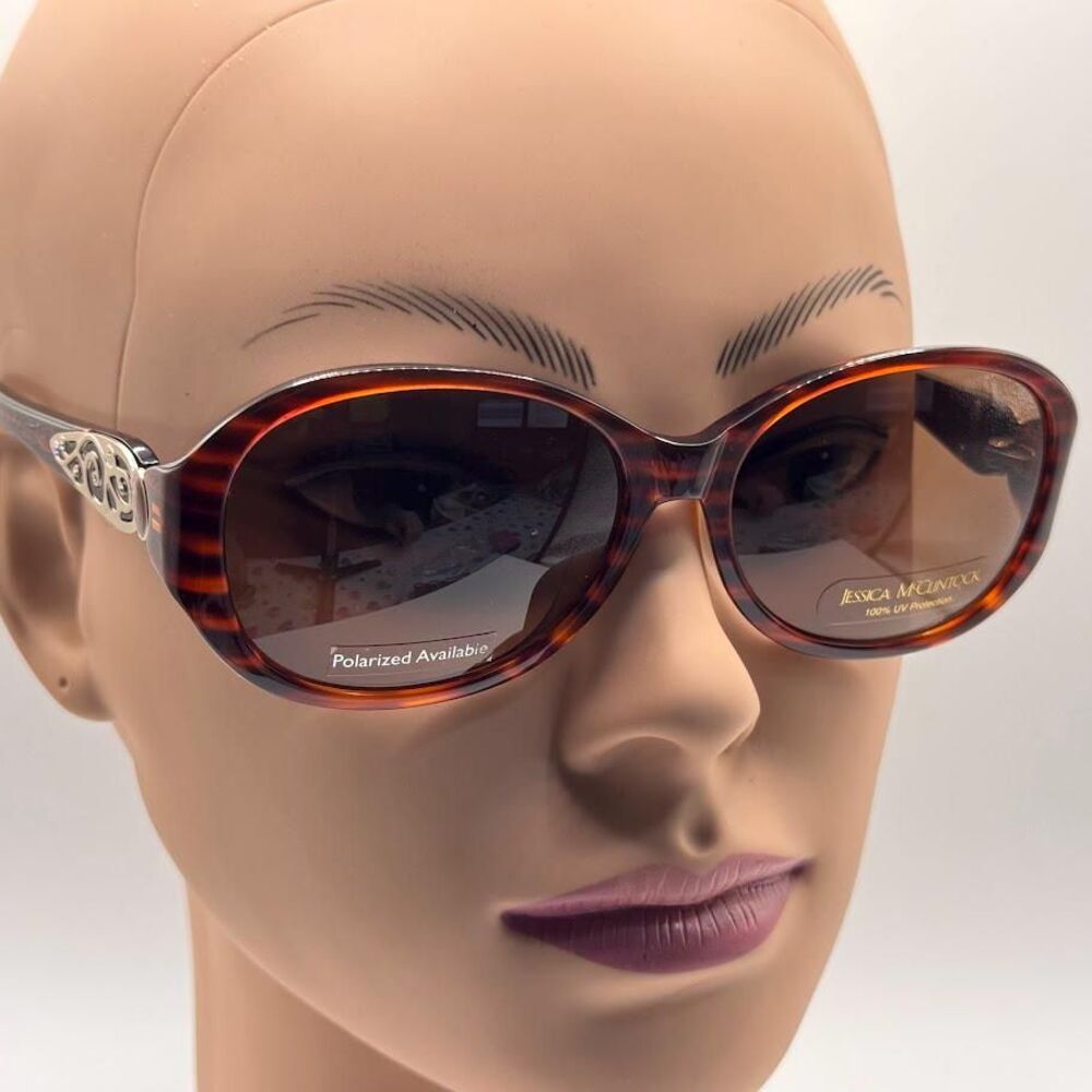 NOS Vintage Y2K Designer Sunglasses | Jessica McClintock | Round Plastic Style